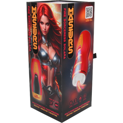 Masturs Solara Fire Sorceress Multi-Function Masturbator – Premium Fantasy Stroker