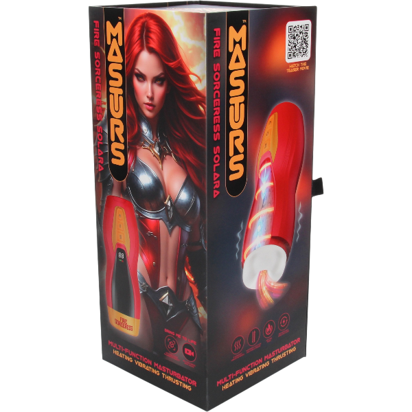 Masturs Solara Fire Sorceress Multi-Function Masturbator – Premium Fantasy Stroker