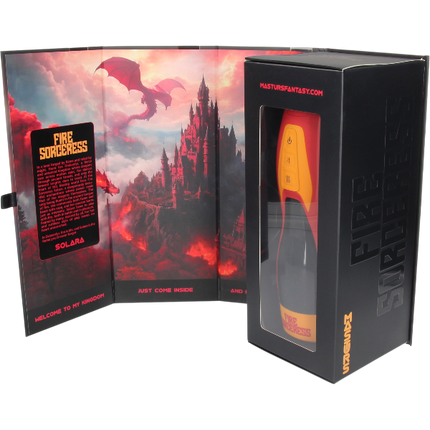 Masturs Solara Fire Sorceress Multi-Function Masturbator – Premium Fantasy Stroker