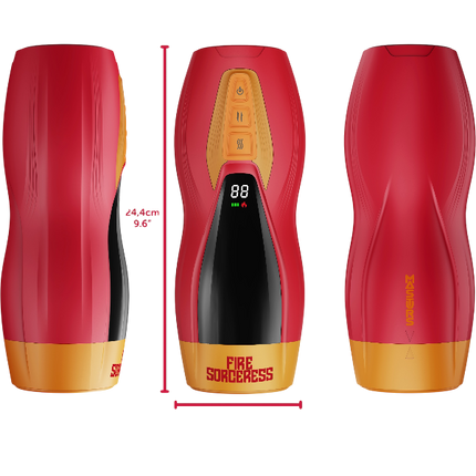 Masturs Solara Fire Sorceress Multi-Function Masturbator – Premium Fantasy Stroker