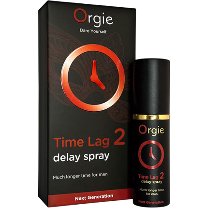 Orgie Time Lag 2 Delay Spray 10ml Next Generation – Uithoudingsvermogen voor hem