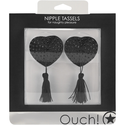 OUCH! Nipple Tassels Hartvorm – Tepeldecoratie Erotische Accessoire