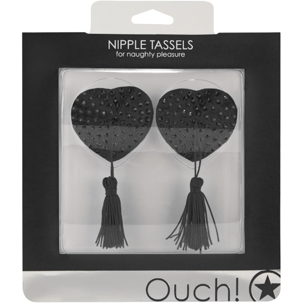 OUCH! Nipple Tassels Hartvorm – Tepeldecoratie Erotische Accessoire