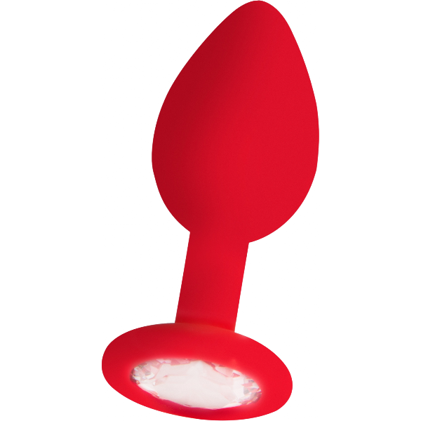 OUCH! Diamond Butt Plug Regular –  Rood Buttplug Anaal
