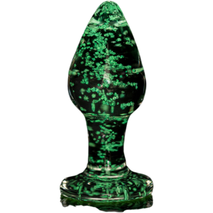 OUCH! Glazen Butt Plug Small Glow in the Dark – Borosilicaat Anaal