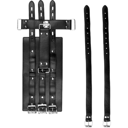 OUCH! Complete Armbondage Set Zwart – Armboeien Bondage Set