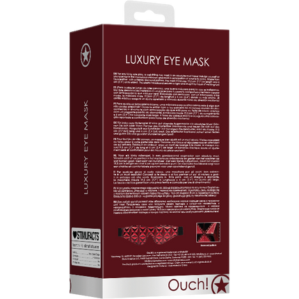 OUCH! Oogmasker Blinddoek – Sensueel Bondage Accessoire