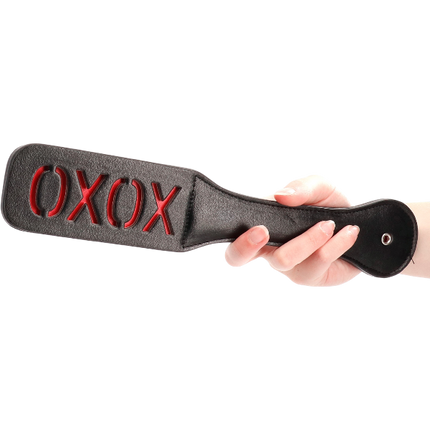 OUCH! Paddle XOXO – Leren Slaanpeddel Bondage BDSM