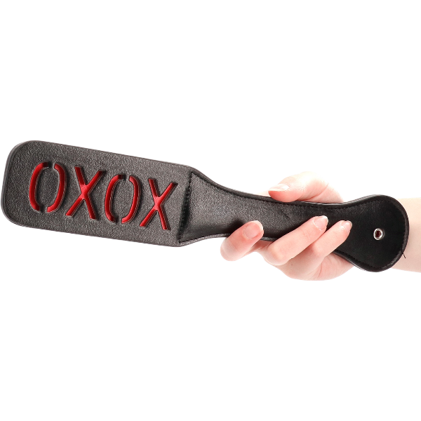 OUCH! Paddle XOXO – Leren Slaanpeddel Bondage BDSM