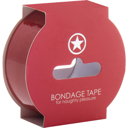 OUCH! Non-Sticky Bondage Tape 17,5m – Plakvrije Bondagetape Rood