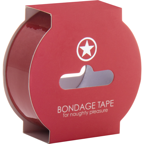 OUCH! Non-Sticky Bondage Tape 17,5m – Plakvrije Bondagetape Rood