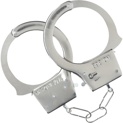 OUCH! Classic Metal Handboeien Zilver – Stalen Politieboeien