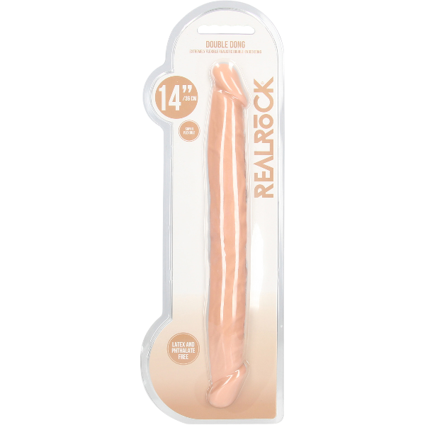 RealRock Double Dong van 36 cm – Dubbele Dildo voor Twee