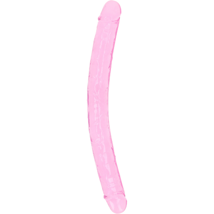 RealRock Double Dong van 34 cm – Roze Dubbele Dildo voor Twee