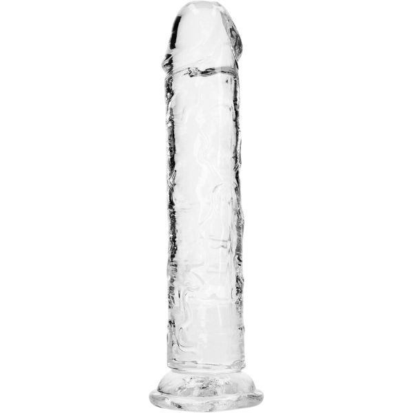 RealRock  Dildo van 23 cm – Transparant met zuignap