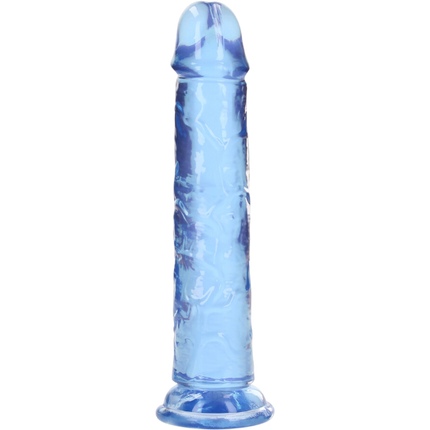 RealRock Dildo van 18 cm - Blauw met zuignap