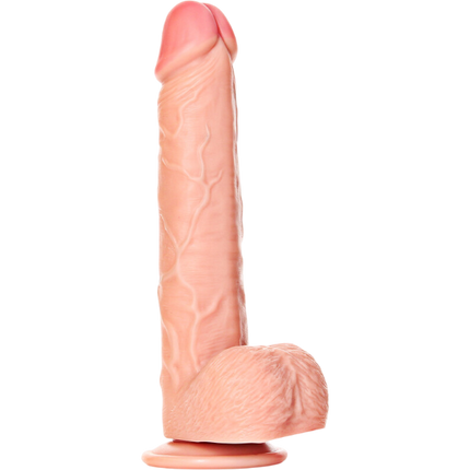 RealRock Dildo van 25,5 cm- Realistisch met zuignap