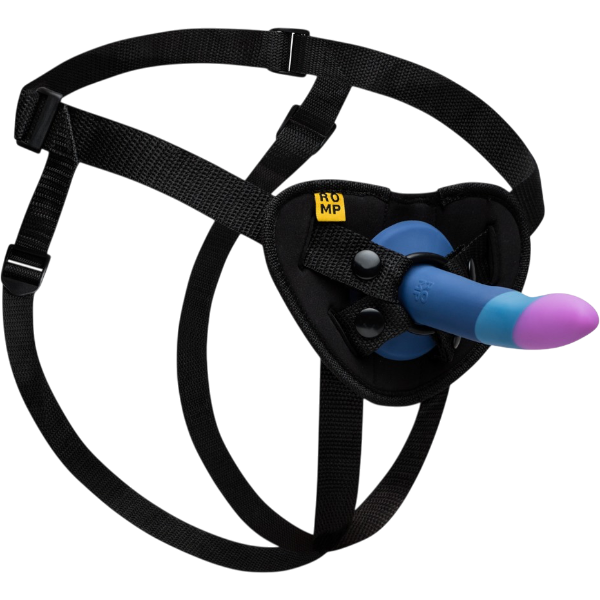 ROMP Piccolo Strap-on Set met Dildo en Voorbindgordel – Instap