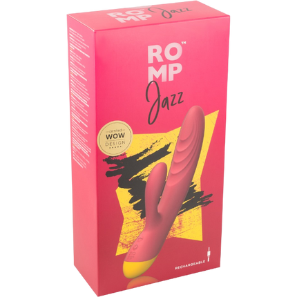 ROMP Jazz Rabbit Vibrator – G-spot en Clitoris Dubbele Stimulatie