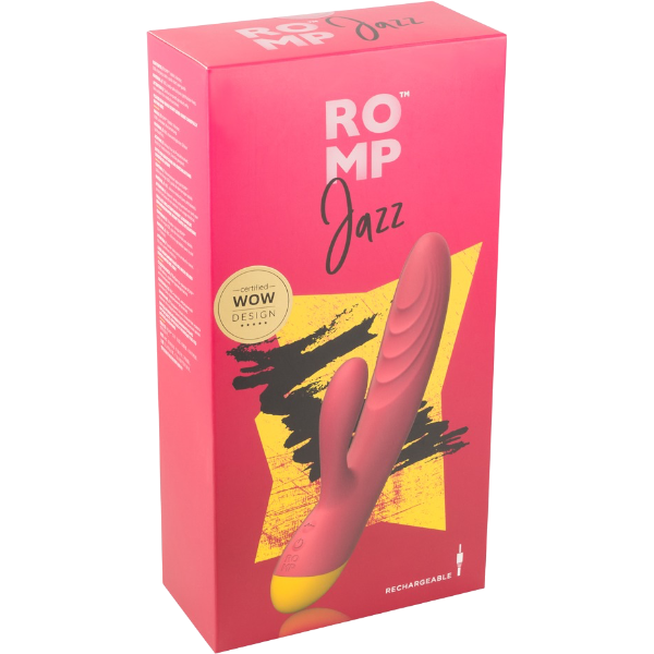 ROMP Jazz Rabbit Vibrator – G-spot en Clitoris Dubbele Stimulatie