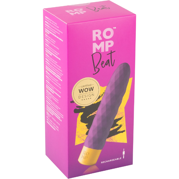 ROMP Beat Classic Vibrator – Veelzijdig Instap Vibrator USB