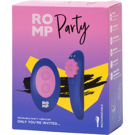 ROMP Party Panty Vibrator met Remote – Draadloos Discreet Buiten