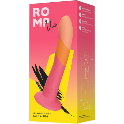 ROMP Dizi Realistische Dildo met Zuignap – Hands-free Gebruik
