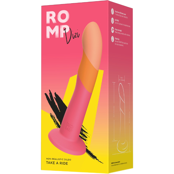 ROMP Dizi Realistische Dildo met Zuignap – Hands-free Gebruik