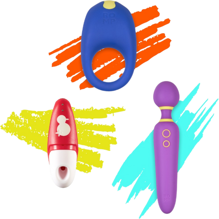 ROMP Pleasure Kit 3 Toys Koppelset – Complete Vibrator Set