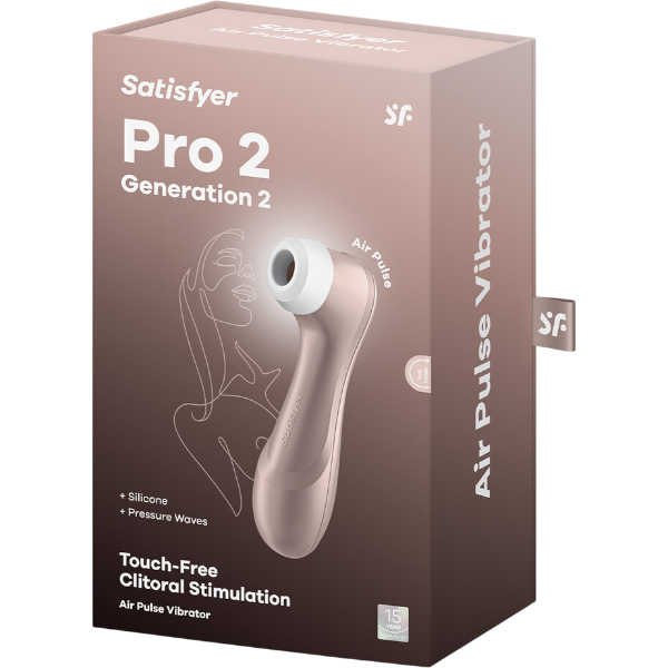 Satisfyer Pro 2 Gen 2 Luchtdruk Vibrator Goud – Clitoris Stimulator