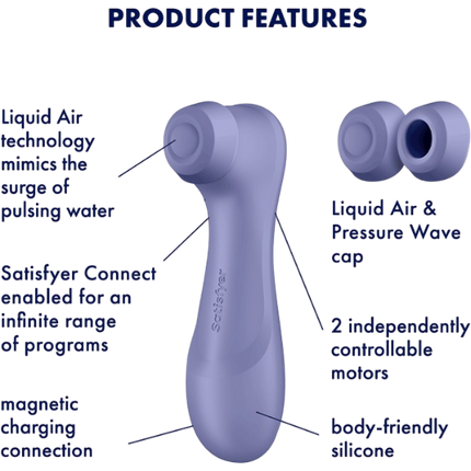 Satisfyer Pro 2 Gen 3 App Controlled Lila – Luchtdruk Vibrator met App