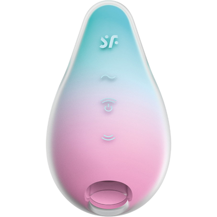 Satisfyer Mermaid Vibes Luchtdruk Vibrator Mint Roze – Clitoris