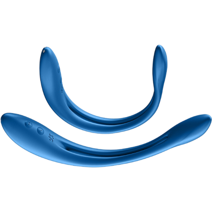Satisfyer Elastic Game Koppel Vibrator Blauw – Vibrator voor Twee