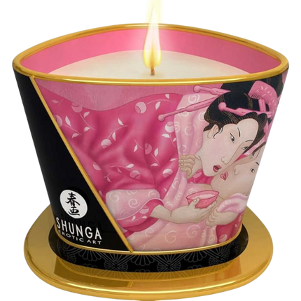 Shunga Massagekaars Aphrodisia Rose 170ml – Erotische Massage
