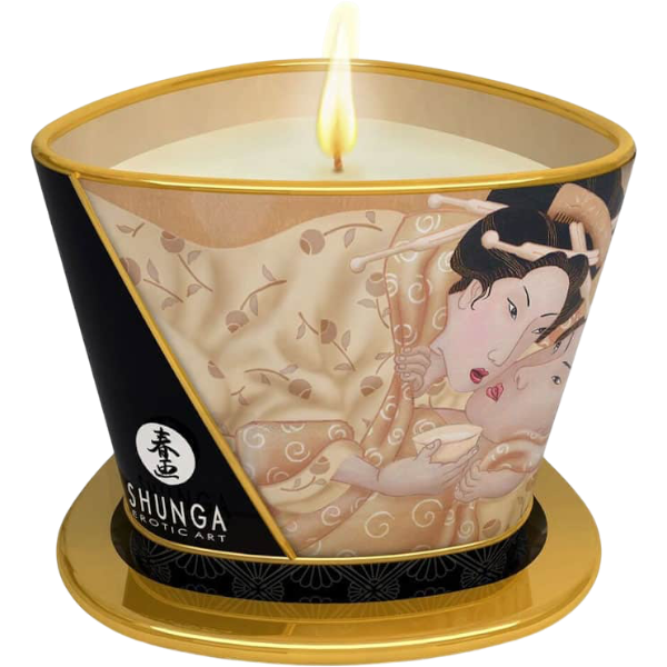 Shunga Massagekaars Aphrodisia Vanille  170ml – Erotische Massage