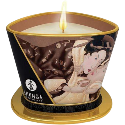 Shunga Massagekaars Chocolate 170ml – Erotische Massage