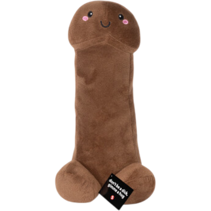 S-line Penis Knuffel Pluche 30cm bruin– Grappig kadoo knuffel