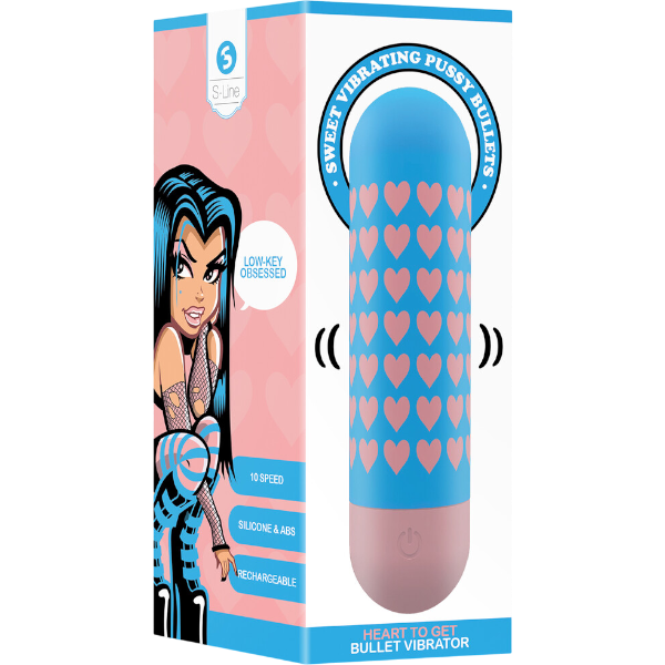 S-line Heart to Get Bullet Vibrator – Compact Hart Vibrator