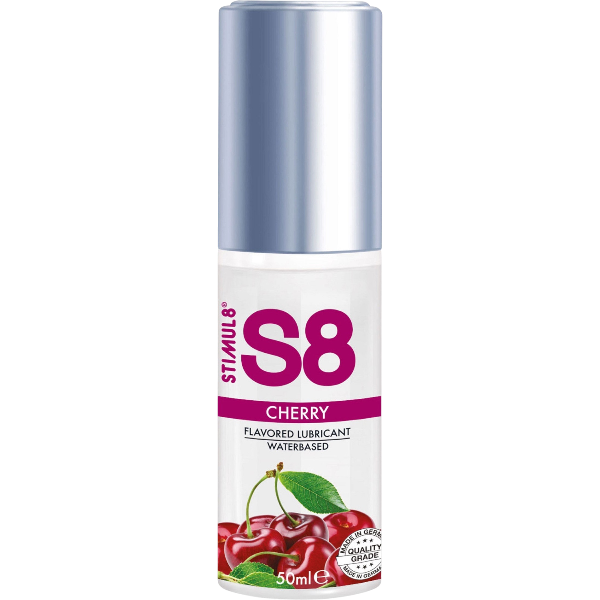 S8 Flavored Glijmiddel Kers 50ml Waterbasis – kusbaar Smaak