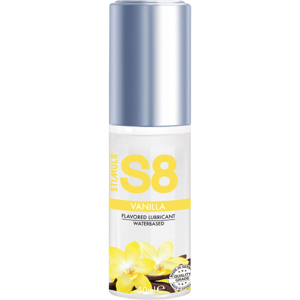 S8 Flavored Glijmiddel Vanille 50ml Waterbasis – kusbaar Smaak