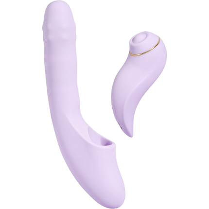 Svakom Duoglow 2-in-1 Pulse Wave Vibrator – Inwendig en Uitwendig