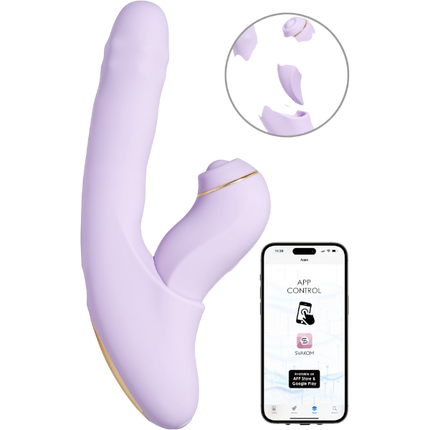 Svakom Duoglow 2-in-1 Pulse Wave Vibrator – Inwendig en Uitwendig