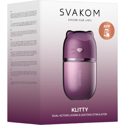 Svakom Klitty Clitoris Zuigvibrator – Topseller Luchtdruk Stimulator