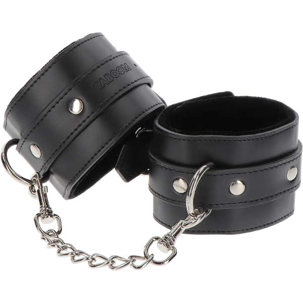 Taboom Wrist Cuffs Polsboeien – Verstelbare BDSM Polsboeien zwart
