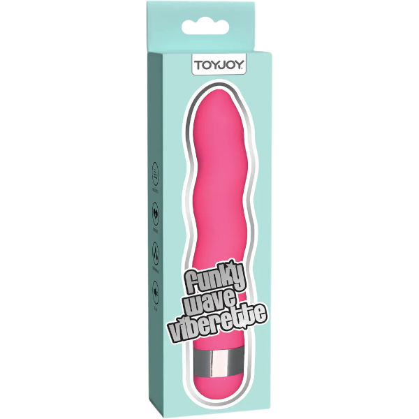 Toyjoy Funky Wave Vibrette – Golfvormige Vibrator Kleurrijk