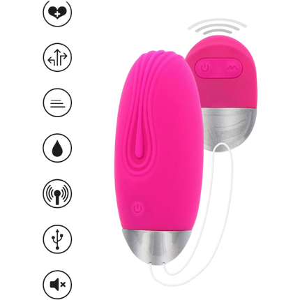 Toyjoy Funky Remote Egg – Vibrerend Ei met Afstandsbediening koppels