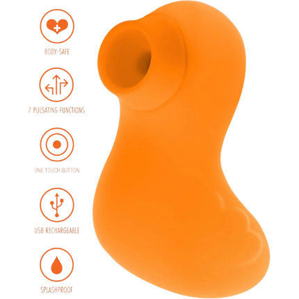 Toyjoy Sexy Sucking Duckface Luchtdruk Vibrator – Clitoris Zuigstimulator