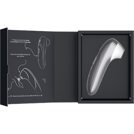Womanizer PRO Luchtdruk Vibrator Zwart – Premium Clitoris Stimulator