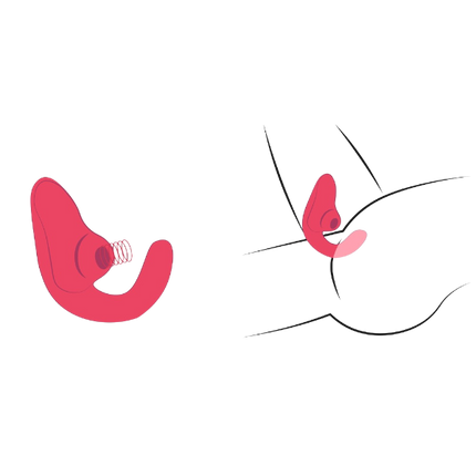 Womanizer Blend clitoris en g-spot stimualtor- handsfree