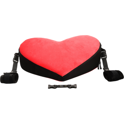 Bondage love kussen zwart/rood